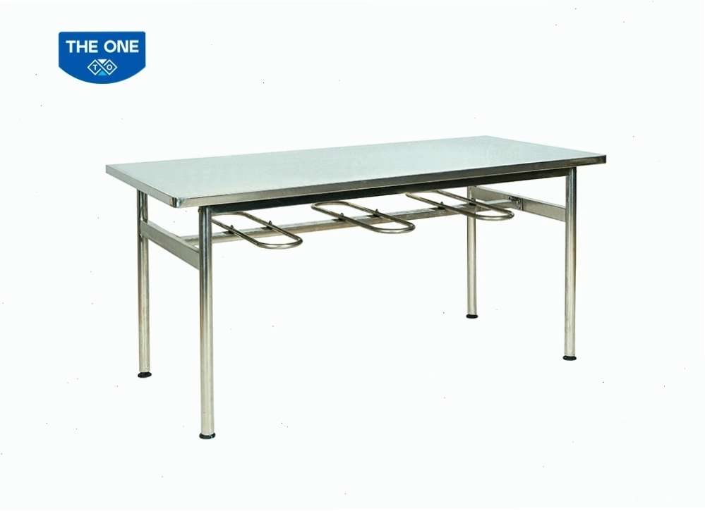 Bàn ăn inox công trình The One BA04-14R/BA04-15R/BA04-16R, bền bỉ và chịu lực tốt