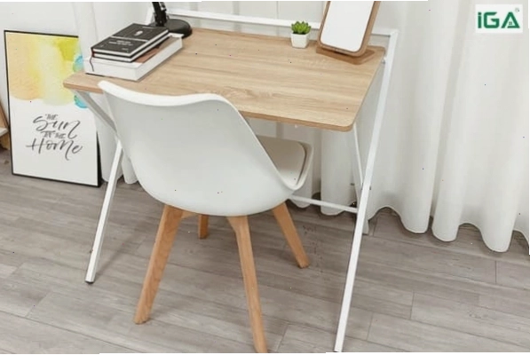 Bàn học gấp gọn đa năng, phù hợp với nhiều không gian và nhu cầu sử dụng