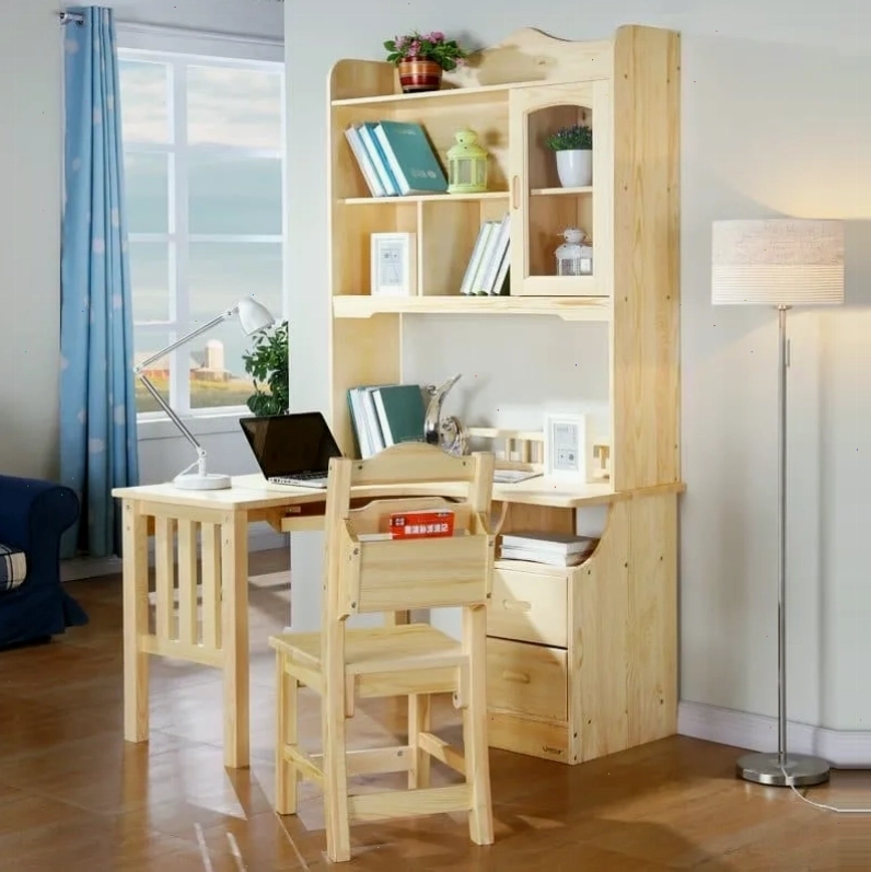 Bàn học gỗ nâng hạ tạo sự thoải mái, giảm thiểu các bệnh về mắt và cột sống