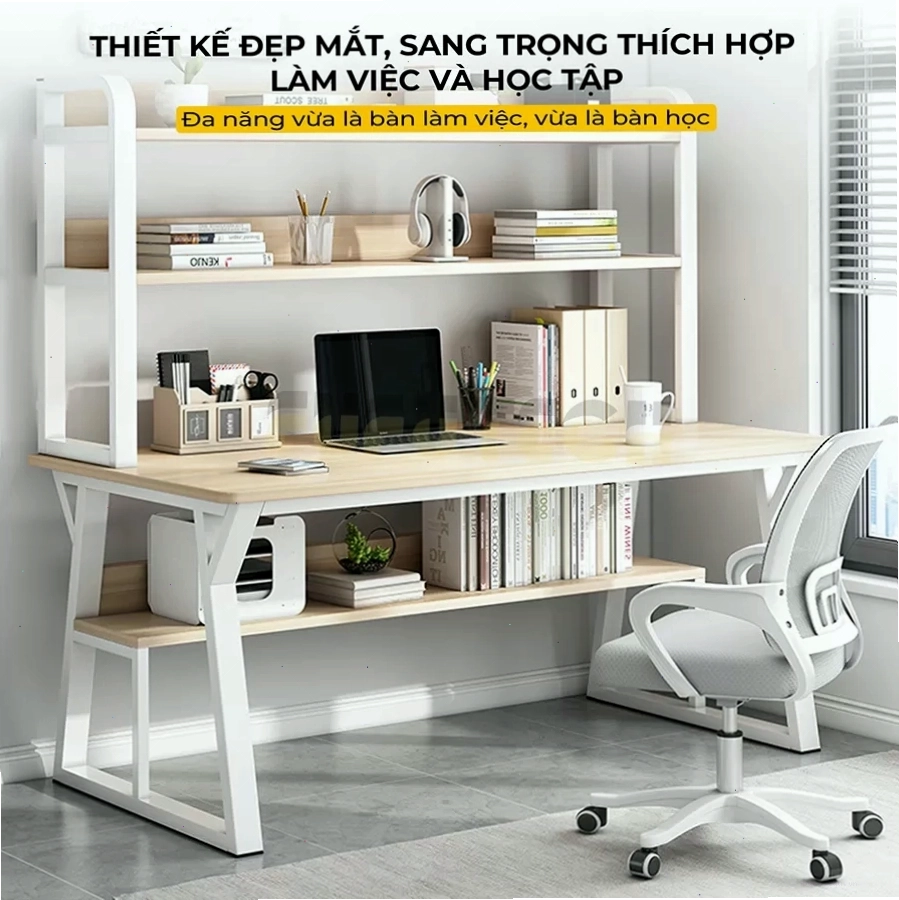 Bàn học thiết kế đẹp, mang lại cảm hứng cho việc học tập của trẻ