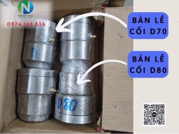 Bản lề cối sắt D70 và D80
