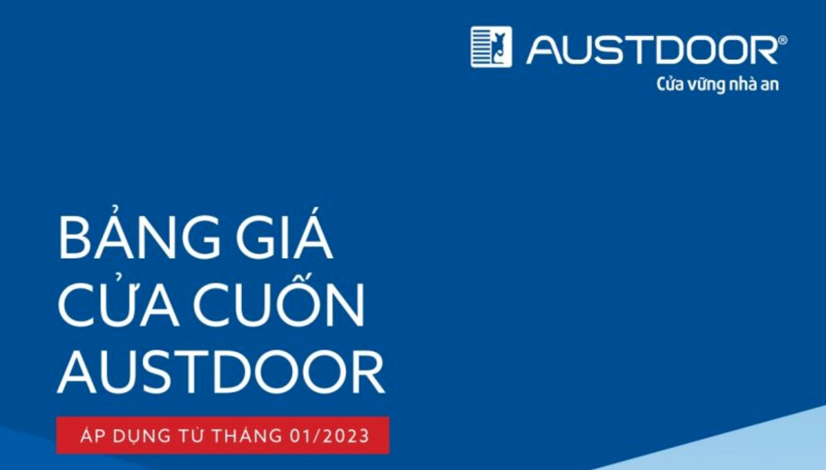 Báo Giá Cửa Cuốn Austdoor 2026: Dòng Khe Thoáng và Cửa Cuốn Tấm Liền