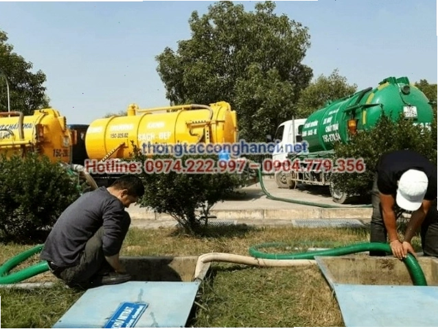 Báo giá dịch vụ hút bể phốt