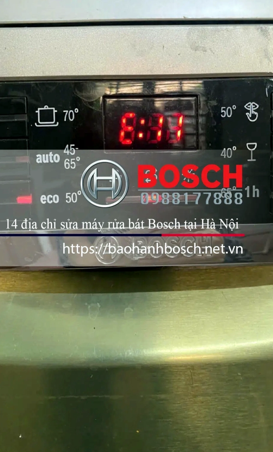 Bảo hành Bosch máy rửa bát tại Hà Nội, dịch vụ sửa chữa uy tín, linh kiện chính hãng, dịch vụ nhanh chóng.