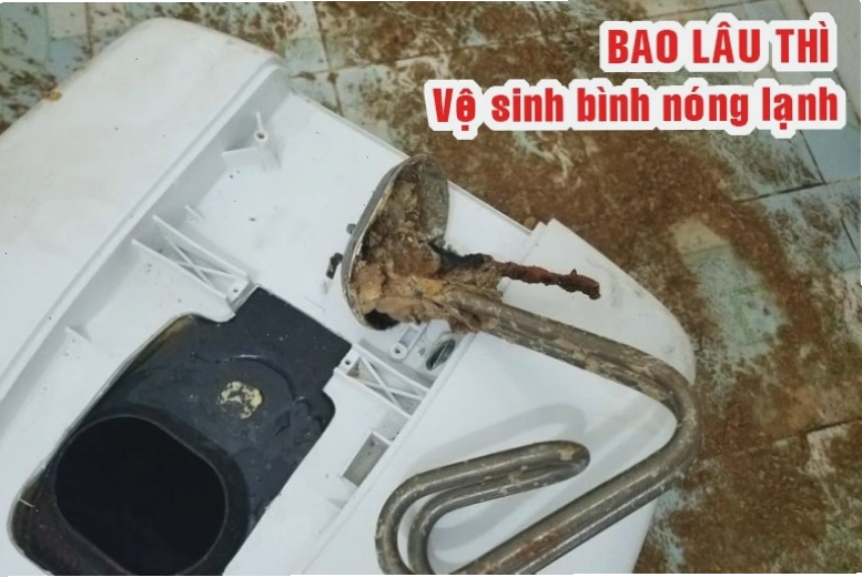 Bao lâu nên vệ sinh, bảo dưỡng bình nóng lạnh Ariston
