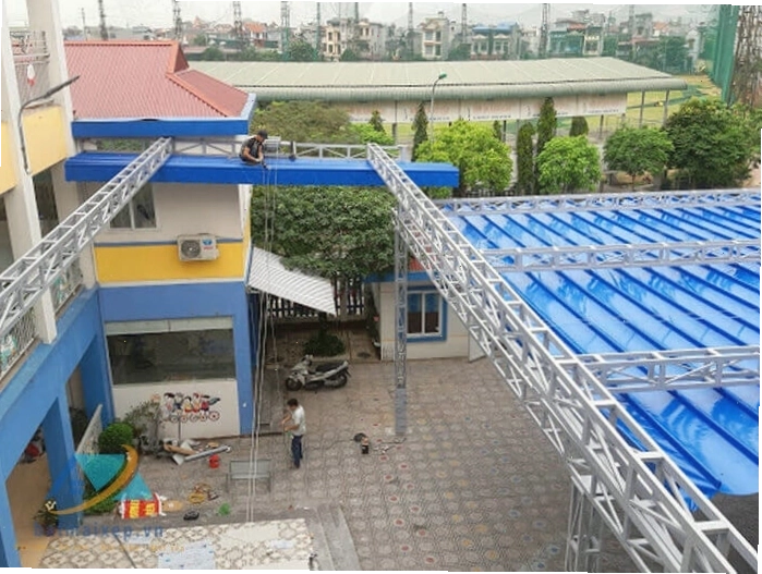 Bạt xếp lớp cho trường học, đảm bảo an toàn cho học sinh