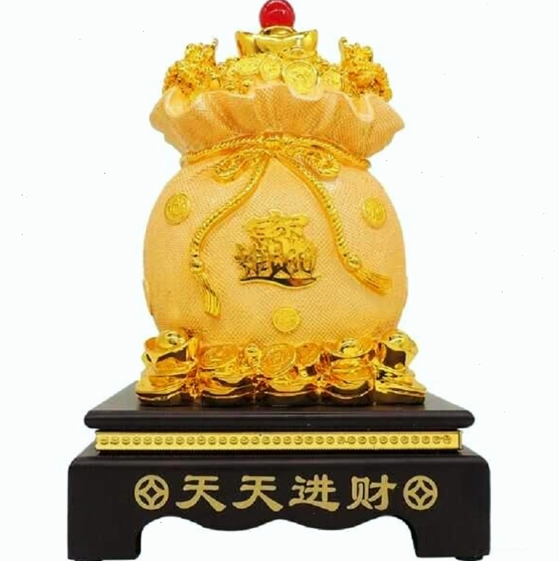 Biểu tượng túi tiền kim bảo trong phong thủy.