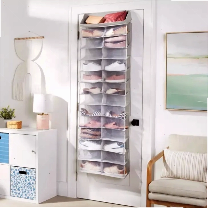 Bộ tổ chức giày lưới treo cửa Brightroom