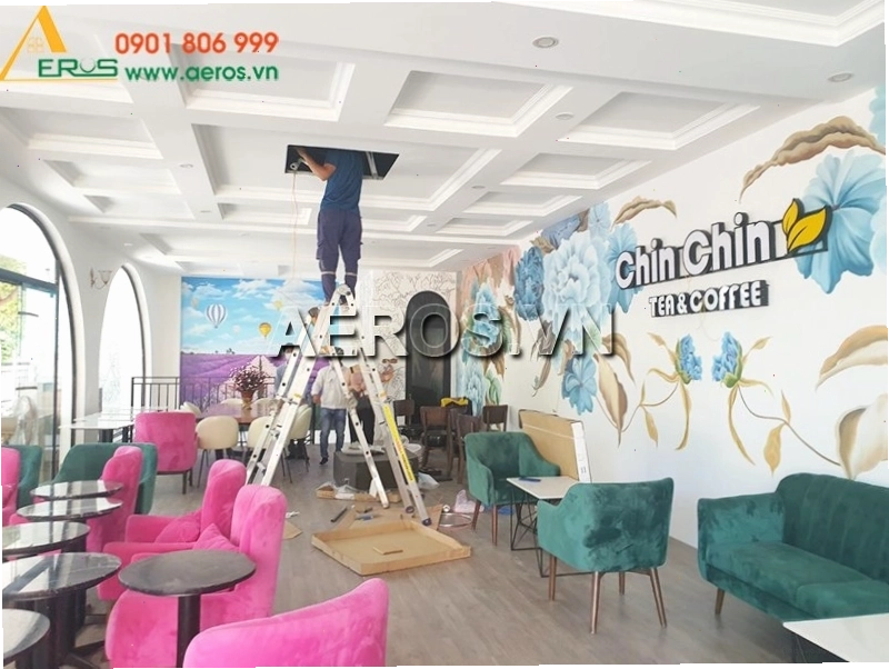 Bố trí nội thất quán cafe khoa học và hợp lý