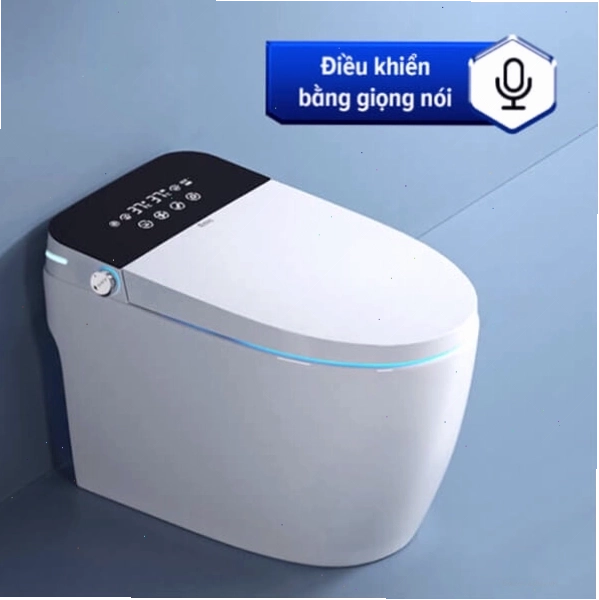 Bồn cầu thông minh với nhiều chức năng hiện đại như sưởi ấm, rửa tự động