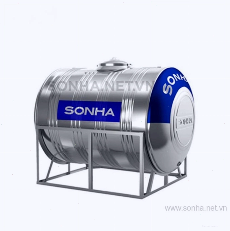 Bồn nước Inox Sơn Hà 1000L ngang