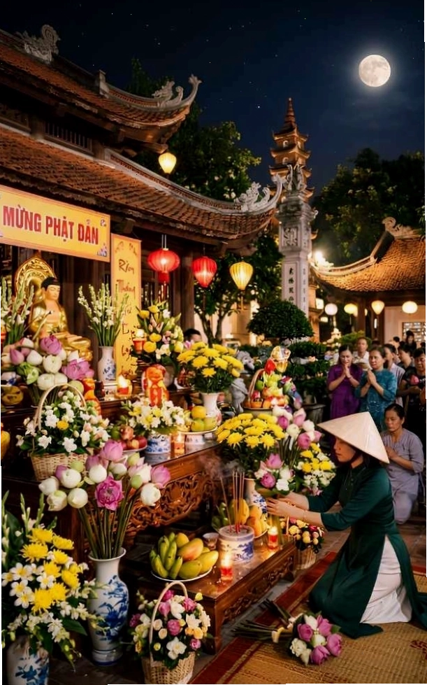 Cách chọn hoa tươi cúng rằm tháng 4 đẹp, ý nghĩa và hợp phong tục