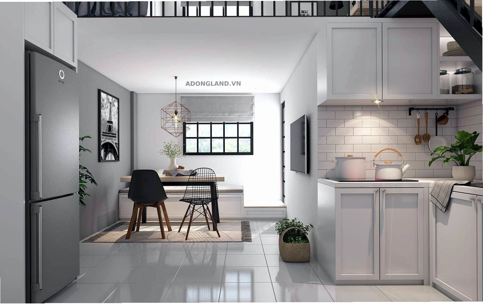 Căn hộ mẫu Happy Home Nhơn Trạch