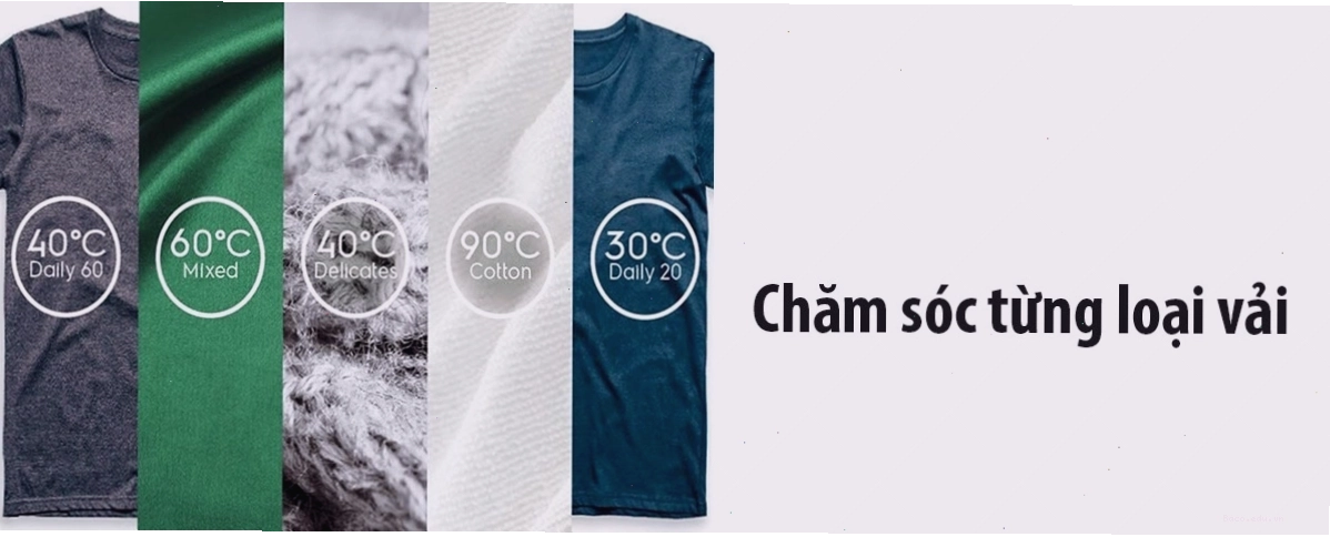 Chăm sóc từng loại vải chuyên nghiệp