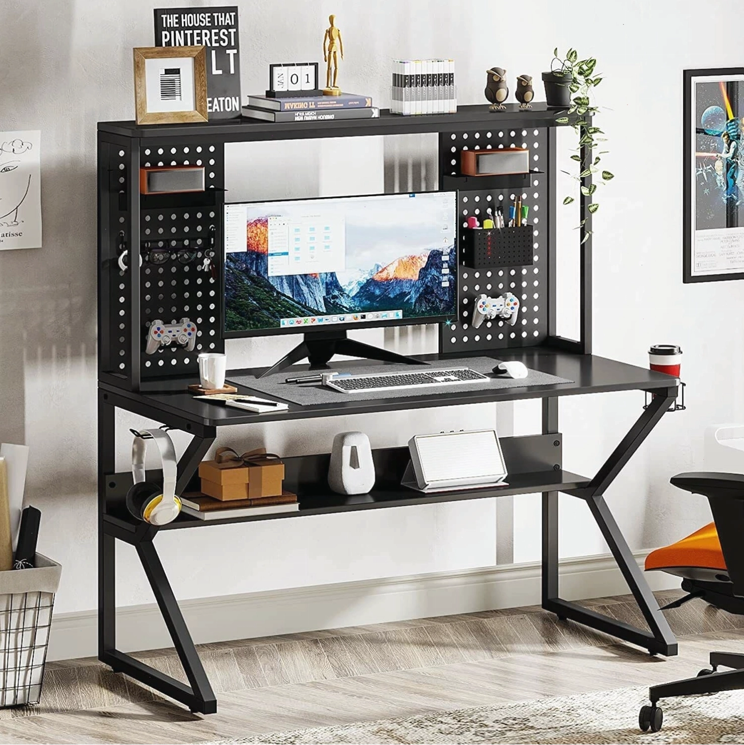 Chân bàn máy tính bằng sắt được phủ lớp sơn tĩnh điện hiện đại
