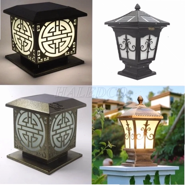Chao đèn hàng rào phong cách cổ điển