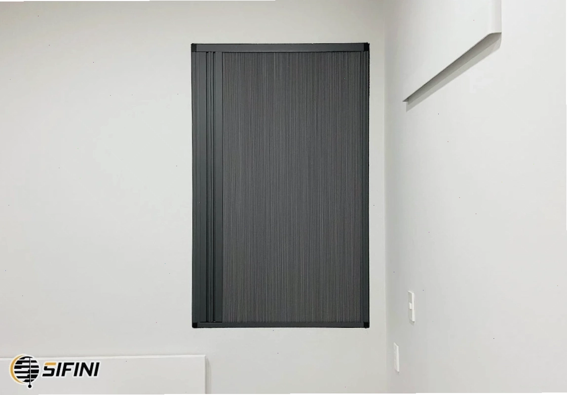 Chi tiết cấu tạo rèm tổ ong, cho thấy sự tỉ mỉ trong từng chi tiết