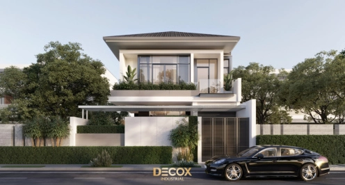 Chiêm ngưỡng các mẫu nhà ống 2 tầng đẹp ở nông thôn hiện đại 2026