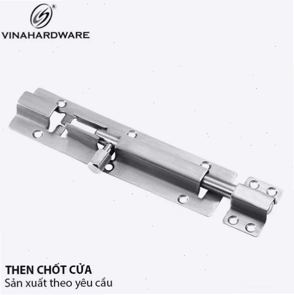Chốt cửa inox Vinahardware loại 70mm