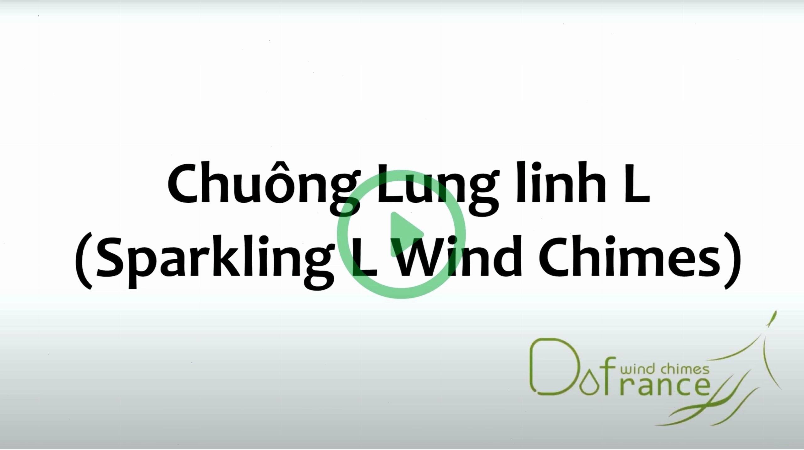 Chuông gió kim loại thiết kế hiện đại