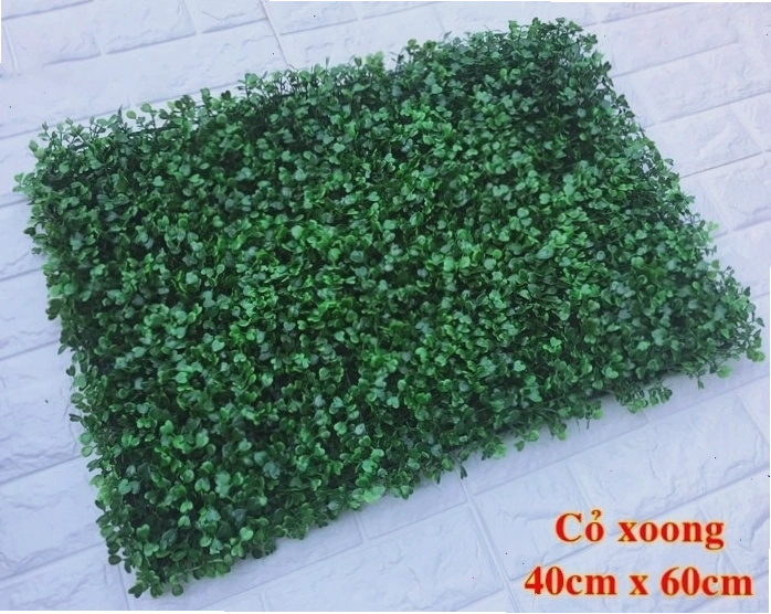 Cỏ nhựa trang trí cỏ xoong giá rẻ, phù hợp cho nhiều ứng dụng trang trí sáng tạo