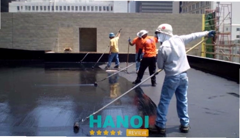 Công ty Thái Sơn Hải thi công chống thấm sàn mái bê tông