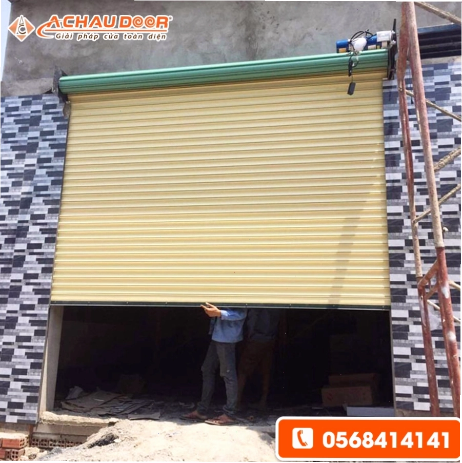 Cửa cuốn Đài Loan lắp đặt cho nhà xưởng