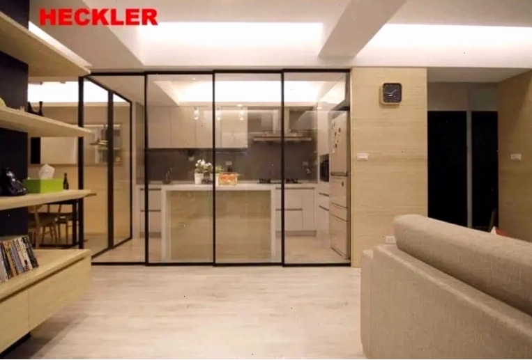 Cửa nhôm slim Heckler với thiết kế độc đáo