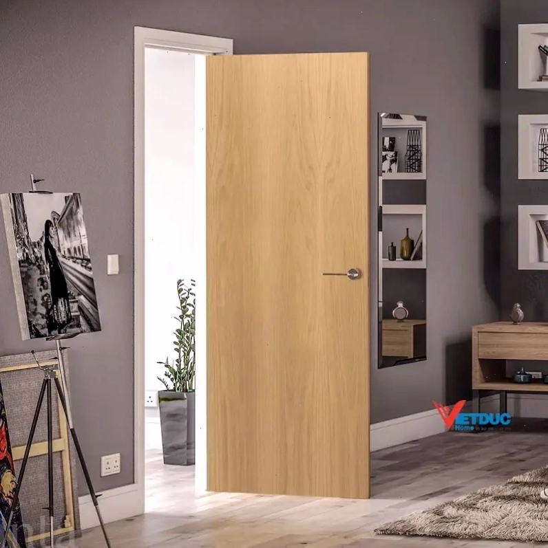 Cửa nhựa composite panel liền tấm