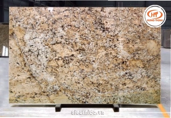 Đá Granite Solarius với những đường vân ấm áp và tinh tế