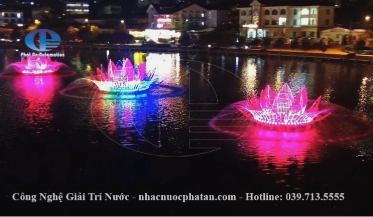 Đài phun nước hình sen độc đáo tại Sapa