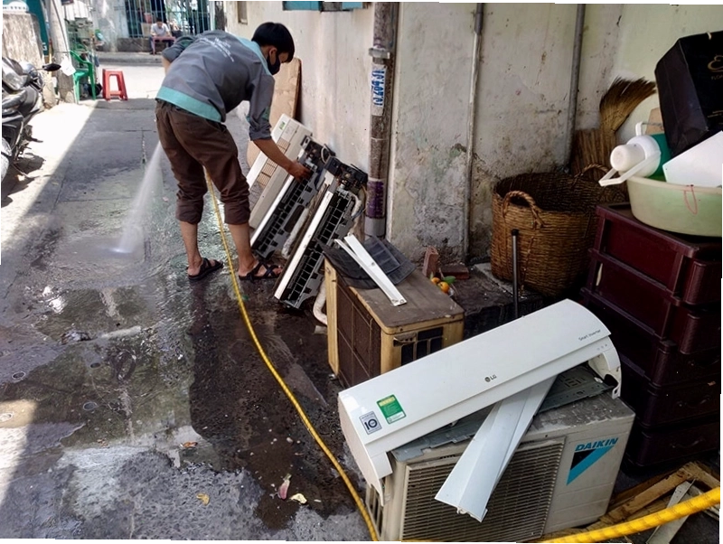 Đảm bảo an toàn khi tháo gas máy lạnh
