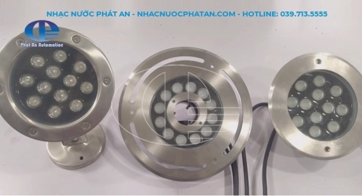 Đèn LED âm nước là một phần quan trọng của hệ thống chiếu sáng đài phun nước
