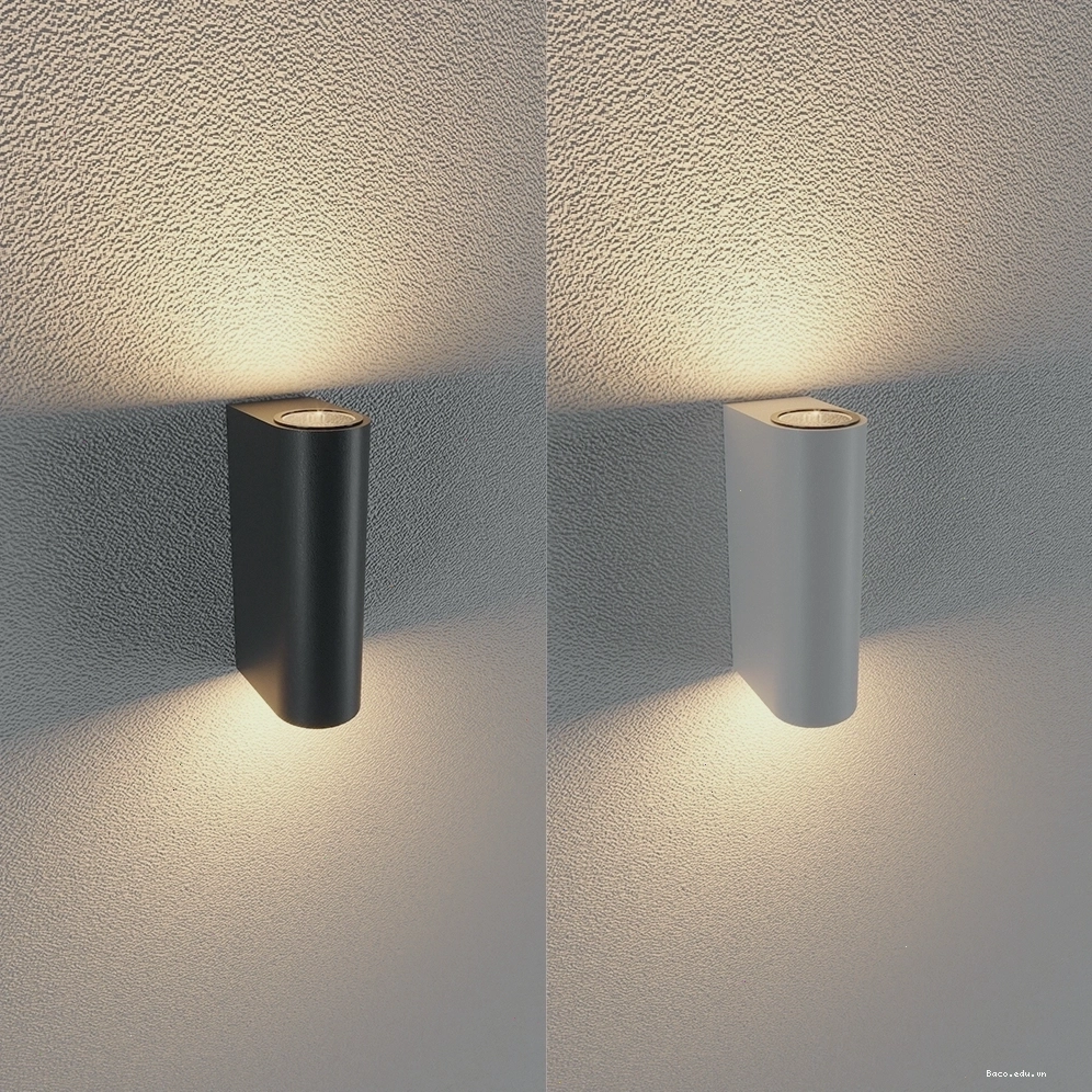 Đèn led gắn tường ngoài trời LWA0149B, thiết kế hiện đại