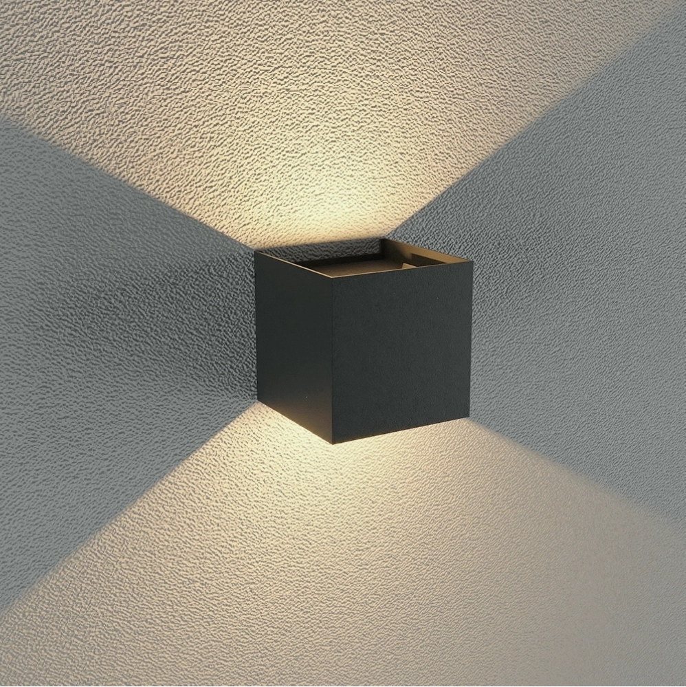Đèn led gắn tường trong nhà LWA5011-BK, ánh sáng ấm áp