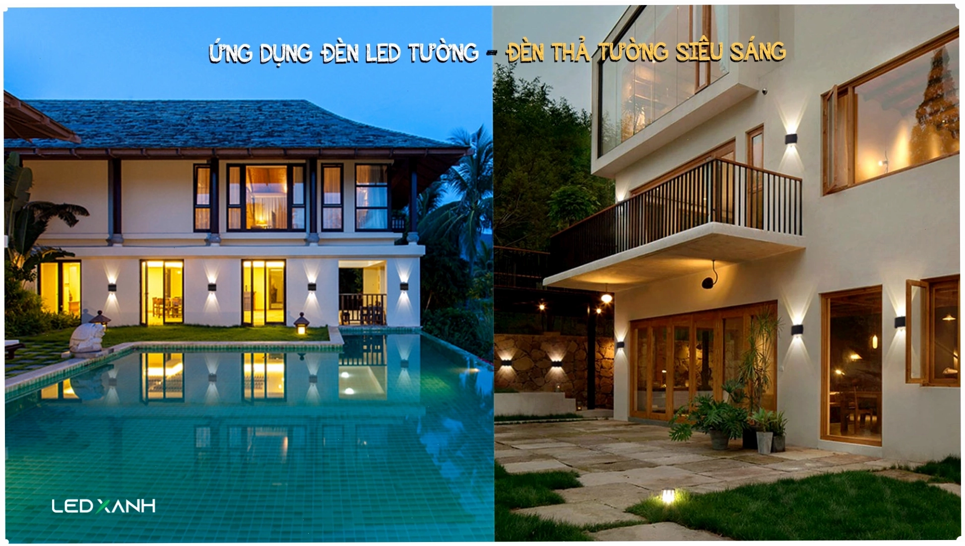 Đèn led tường được ưa chuộng trong trang trí nhà cửa