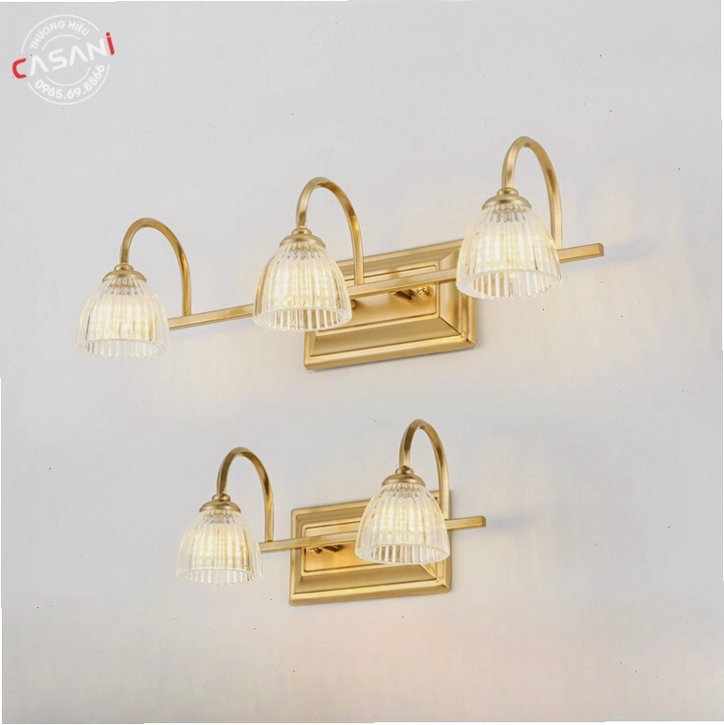 Đèn Soi Tranh 3 Bóng Kiểu Châu Âu Cổ Điển DDG-5456