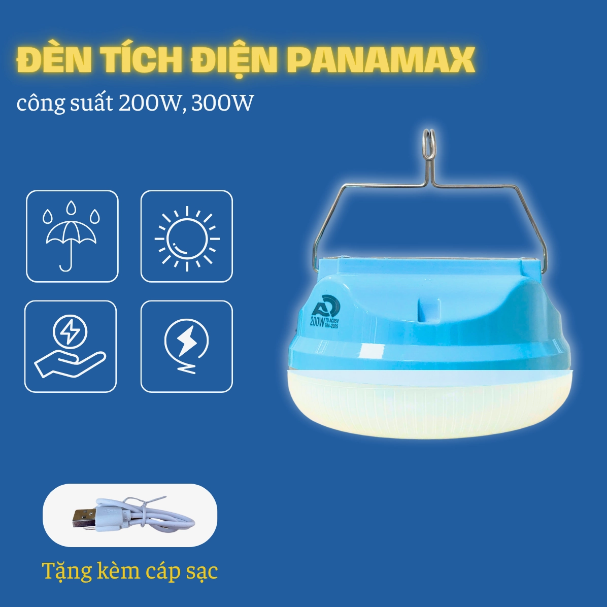 Đèn Tích Điện Điện Quang LEDBUR01: Giải Pháp Chiếu Sáng Tiện Lợi