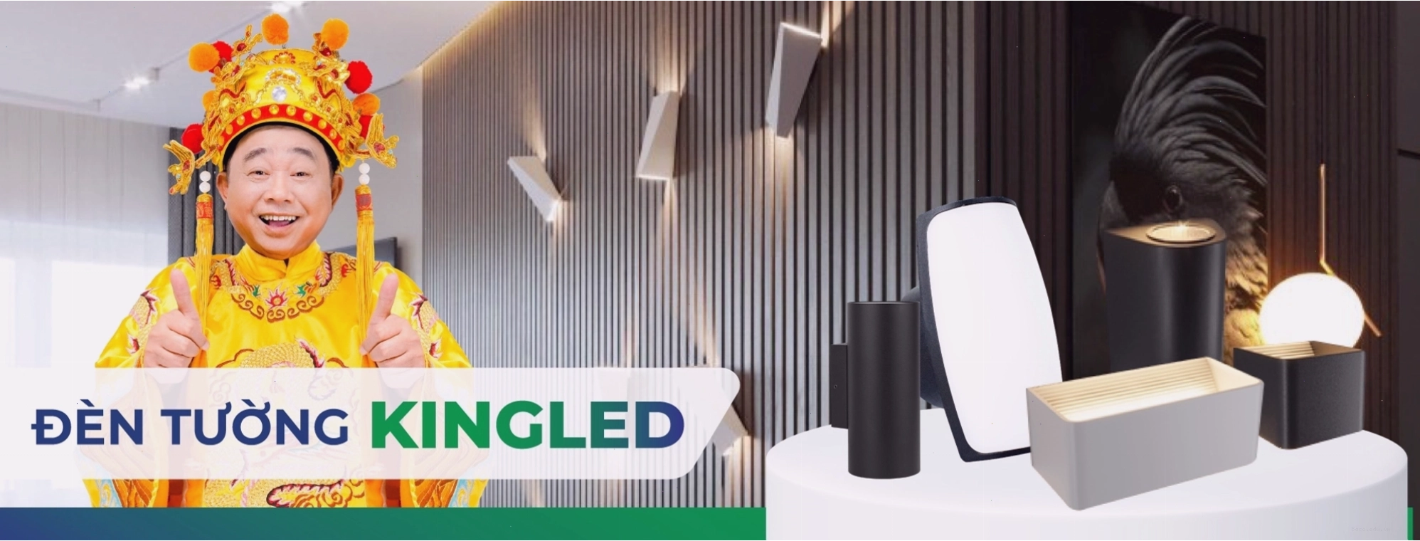 Đèn Tường Led Kingled - Giải pháp chiếu sáng và trang trí ấn tượng