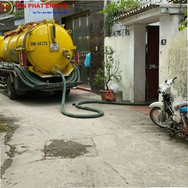 Dịch vụ hút bể phốt cho gia đình