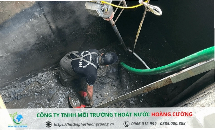 Dịch vụ hút hầm cầu Quận 2 của Hoàng Cường