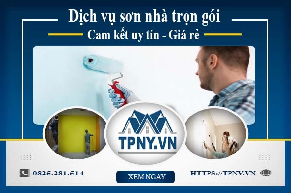 Dịch vụ sơn nhà giá rẻ: Báo giá, quy trình và lợi ích tại TPHCM