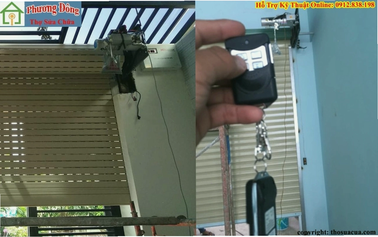 Dịch vụ sửa cửa cuốn nhanh chóng