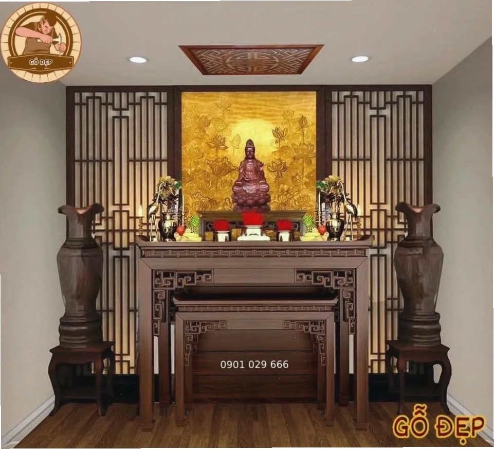 Đồ thờ cúng cần thiết trên bàn thờ Phật