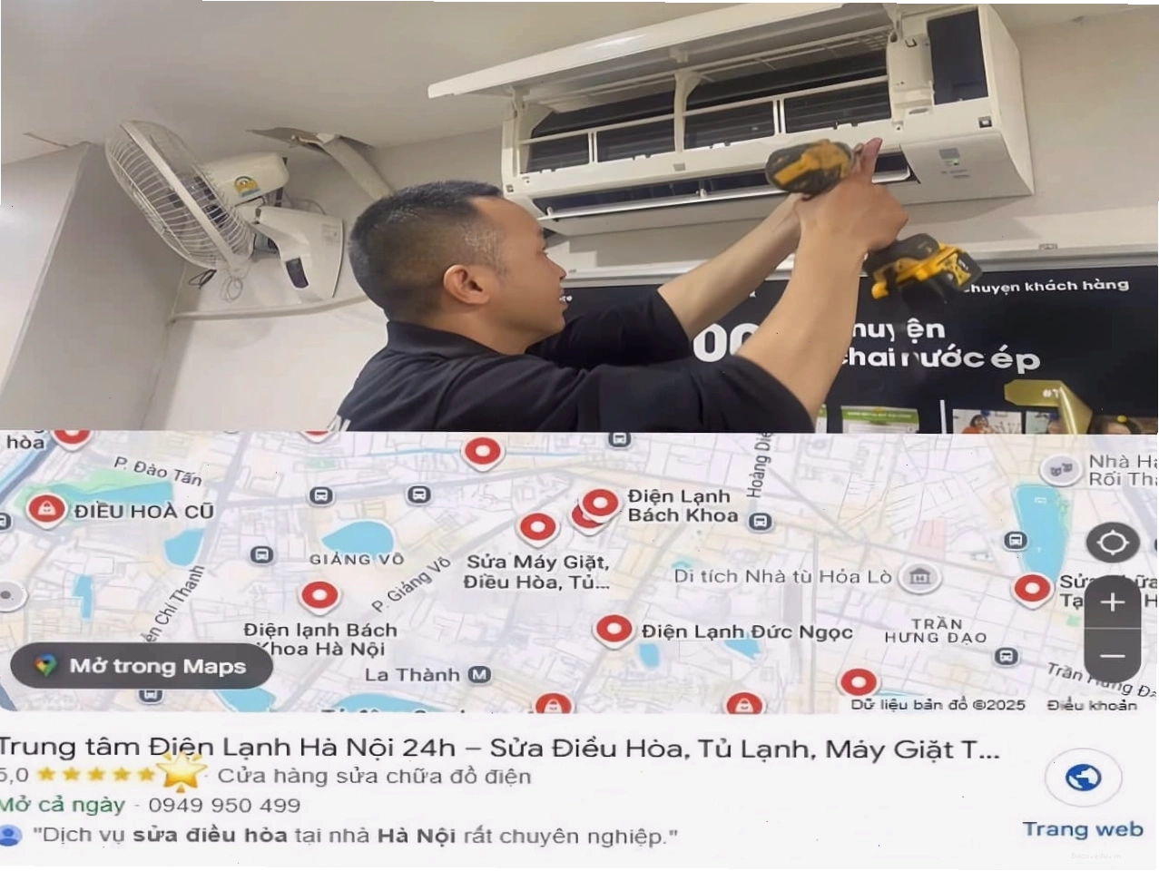 doanh nghiệp sửa chữa điều hòa uy tín tại Hà Nội