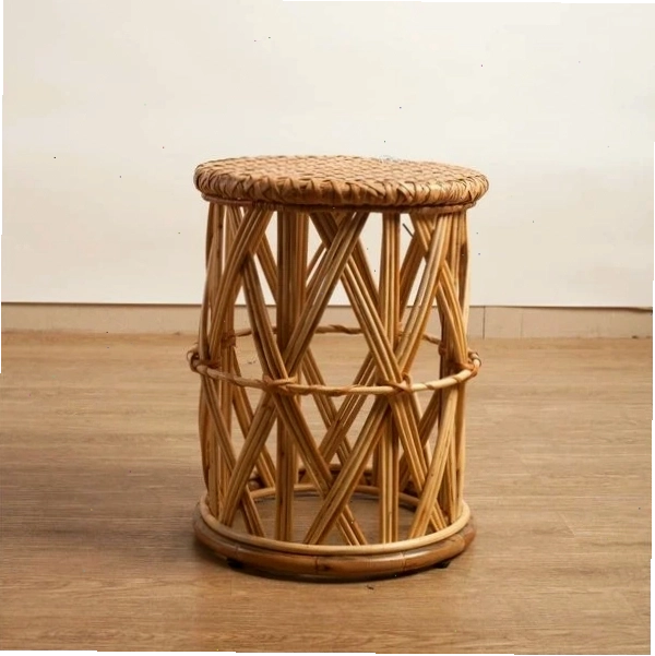 Đôn mắt cáo làm từ mây tre