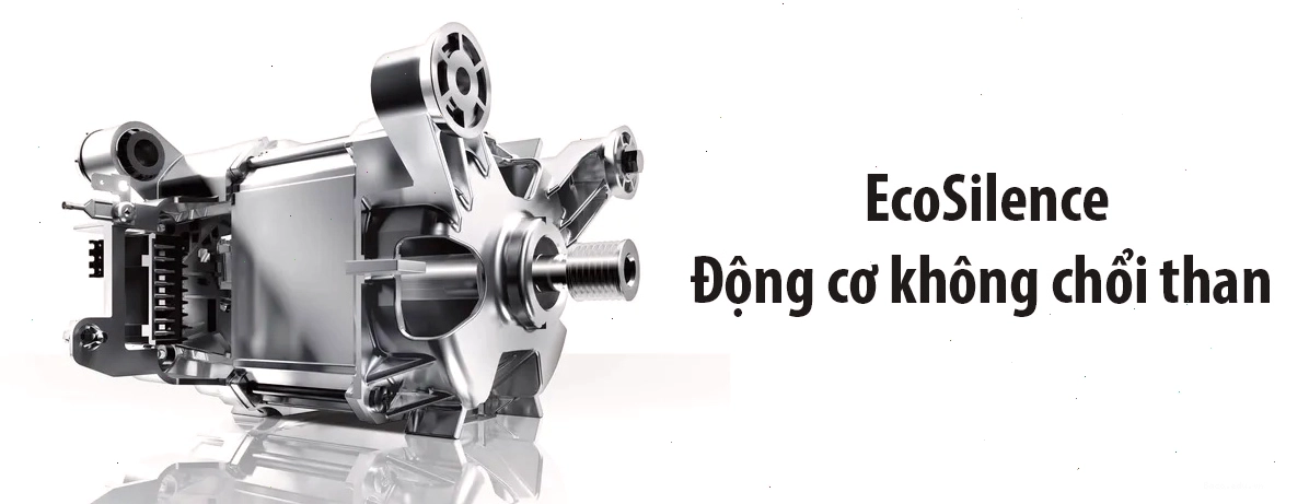 Động cơ EcoSilence bền bỉ và yên tĩnh trên máy giặt Bosch