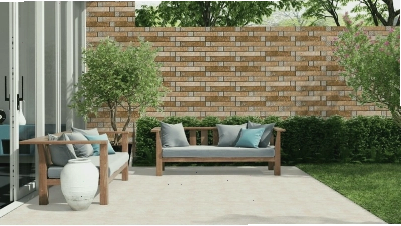 Gạch ốp tường trang trí mặt tiền