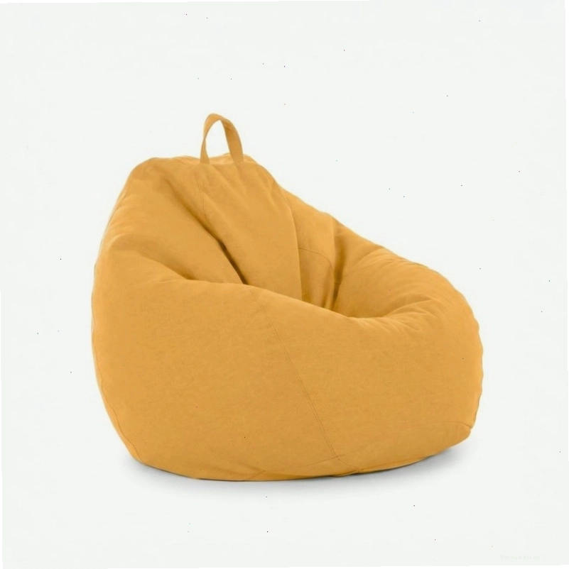 Ghế lười bean bag hình giọt nước màu xanh dương độc đáo