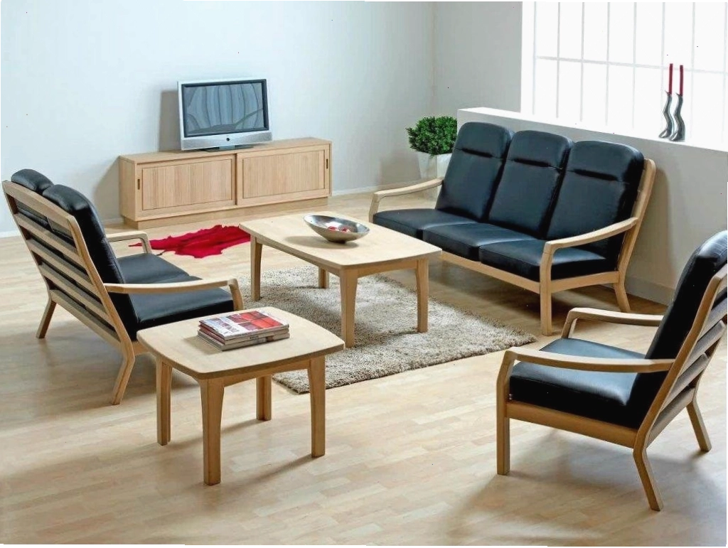 Ghế sofa gỗ óc chó sang trọng, đẳng cấp cho phòng khách